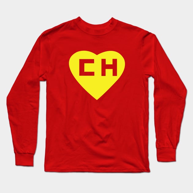 El Chapulin Colorado Long Sleeve T-Shirt by Estudio3e